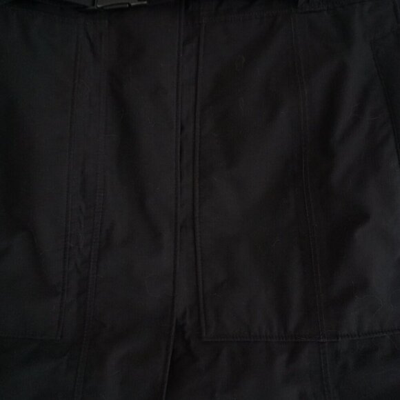 The North Face Black Puffer Belted Zip Up Winter Coat Large - Picture 6 of 15